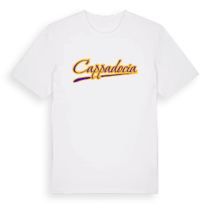 Cappadocia baseball t-shirt – ekologisk bomull t-shirt från Pinshirt