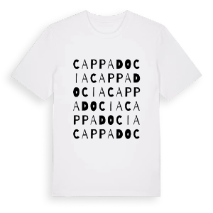 Cappadocia ordlek t-shirt – ekologisk bomull t-shirt från Pinshirt