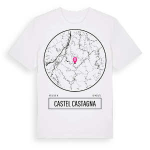 Castel Castagna t-shirt – ekologisk bomull t-shirt från Pinshirt