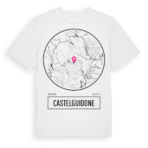 Castelguidone t-shirt – ekologisk bomull t-shirt från Pinshirt