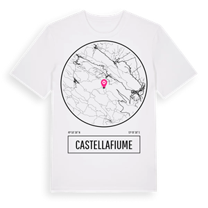 Castellafiume t-shirt – ekologisk bomull t-shirt från Pinshirt