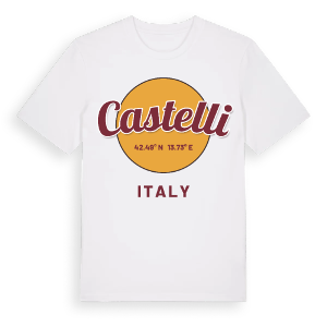 Castelli cirkel t-shirt – ekologisk bomull t-shirt från Pinshirt