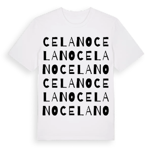 Celano ordlek t-shirt – ekologisk bomull t-shirt från Pinshirt