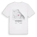 Città Sant'Angelo karta t-shirt