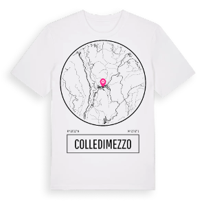 Colledimezzo t-shirt – ekologisk bomull t-shirt från Pinshirt