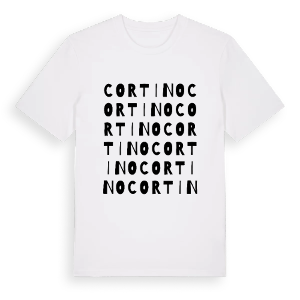 Cortino ordlek t-shirt – ekologisk bomull t-shirt från Pinshirt