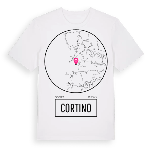 Cortino t-shirt – ekologisk bomull t-shirt från Pinshirt