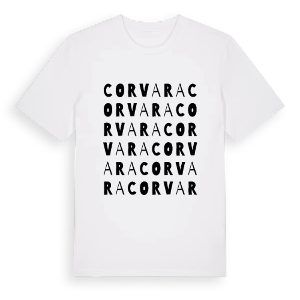 Corvara ordlek t-shirt – ekologisk bomull t-shirt från Pinshirt
