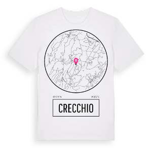 Crecchio t-shirt – ekologisk bomull t-shirt från Pinshirt