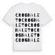 Crognaleto ordlek t-shirt