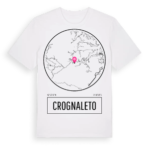 Crognaleto t-shirt – ekologisk bomull t-shirt från Pinshirt