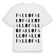 Fallo ordlek t-shirt
