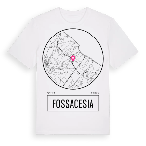Fossacesia t-shirt – ekologisk bomull t-shirt från Pinshirt