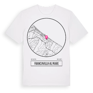 Francavilla al Mare t-shirt – ekologisk bomull t-shirt från Pinshirt