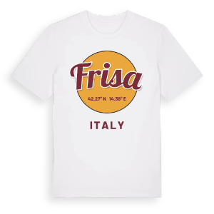 Frisa cirkel t-shirt – ekologisk bomull t-shirt från Pinshirt