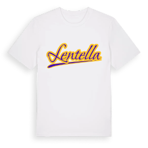Lentella baseball t-shirt – ekologisk bomull t-shirt från Pinshirt