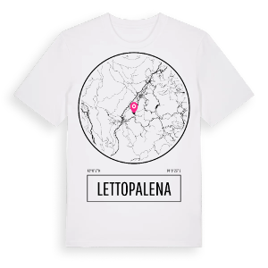 Lettopalena t-shirt – ekologisk bomull t-shirt från Pinshirt