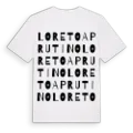 Loreto Aprutino ordlek t-shirt