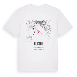Lucoli karta t-shirt – ekologisk bomull t-shirt från Pinshirt
