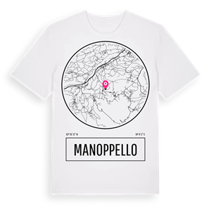 Manoppello t-shirt – ekologisk bomull t-shirt från Pinshirt