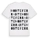 Monteferrante ordlek t-shirt