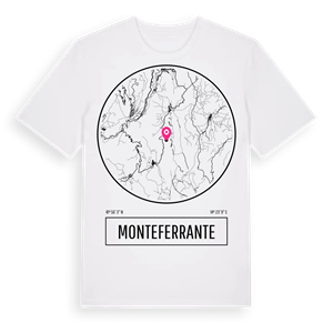 Monteferrante t-shirt – ekologisk bomull t-shirt från Pinshirt