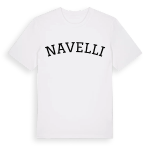 Navelli böjd t-shirt – ekologisk bomull t-shirt från Pinshirt