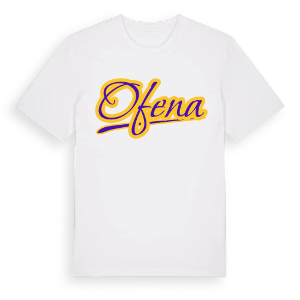 Ofena baseball t-shirt – ekologisk bomull t-shirt från Pinshirt
