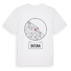 Ortona t-shirt – ekologisk bomull t-shirt från Pinshirt