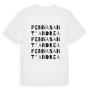 Penna Sant'Andrea ordlek t-shirt – ekologisk bomull t-shirt från Pinshirt