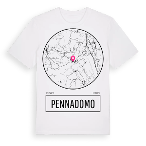 Pennadomo t-shirt – ekologisk bomull t-shirt från Pinshirt