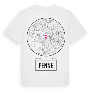 Penne t-shirt – ekologisk bomull t-shirt från Pinshirt