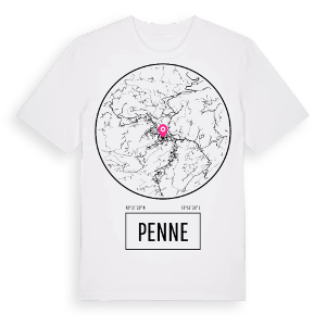 Penne t-shirt – ekologisk bomull t-shirt från Pinshirt