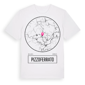 Pizzoferrato t-shirt – ekologisk bomull t-shirt från Pinshirt