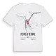 Popoli Terme karta t-shirt
