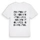 Pratola Peligna ordlek t-shirt