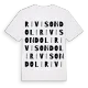 Rivisondoli ordlek t-shirt