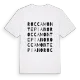 Roccamontepiano ordlek t-shirt