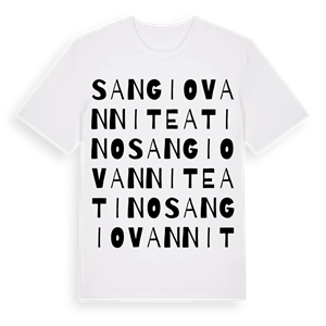 San Giovanni Teatino ordlek t-shirt – ekologisk bomull t-shirt från Pinshirt