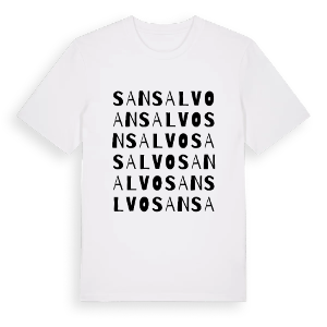San Salvo ordlek t-shirt – ekologisk bomull t-shirt från Pinshirt