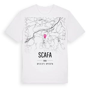 Scafa karta t-shirt – ekologisk bomull t-shirt från Pinshirt