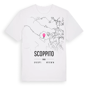 Scoppito karta t-shirt – ekologisk bomull t-shirt från Pinshirt