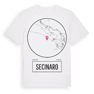 Secinaro t-shirt – ekologisk bomull t-shirt från Pinshirt