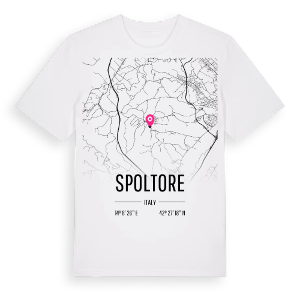 Spoltore karta t-shirt – ekologisk bomull t-shirt från Pinshirt
