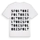 Spoltore ordlek t-shirt