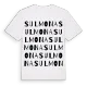 Sulmona ordlek t-shirt