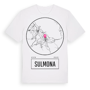 Sulmona t-shirt – ekologisk bomull t-shirt från Pinshirt