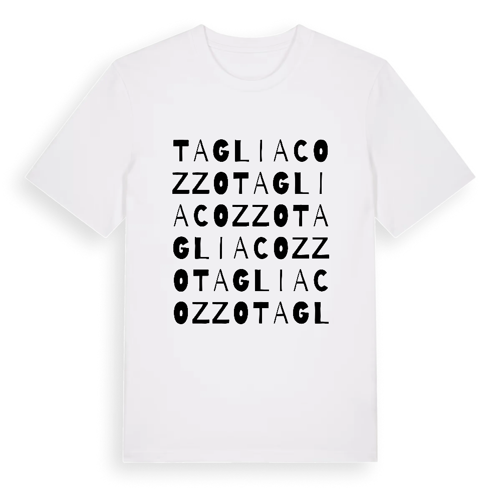 Tagliacozzo ordlek t-shirt – White, i miljö