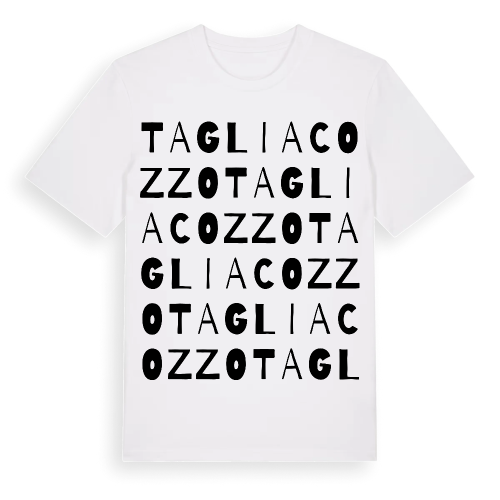 Tagliacozzo ordlek t-shirt – White, i miljö