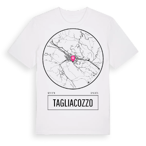 Tagliacozzo t-shirt – ekologisk bomull t-shirt från Pinshirt